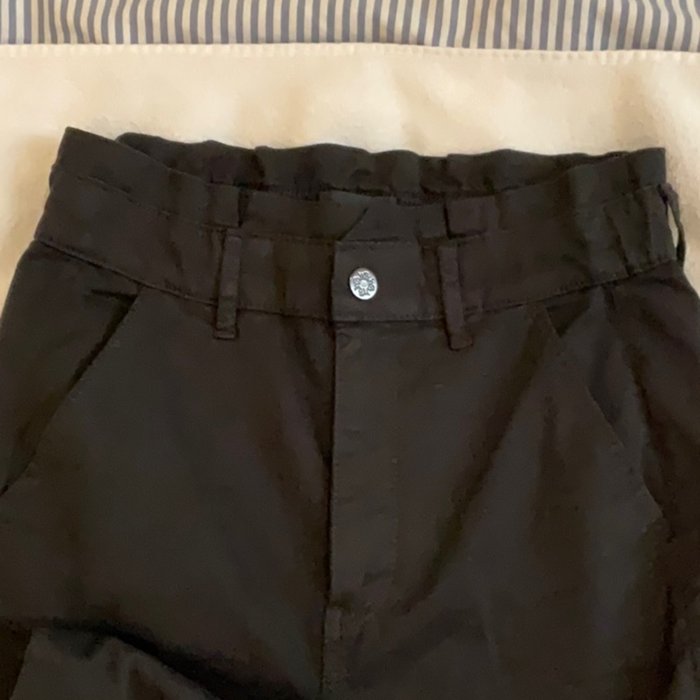 White House Black Market Paperbag Extra High Rise Slim Ankle Pants